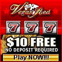 Vegas Red Casino [Playtech] VegasRed $10 free no deposit signup bonus